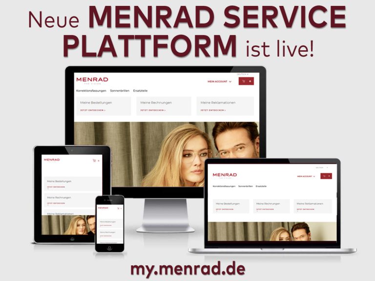 Menrad: Neue E-Service-Plattform für Augenoptiker