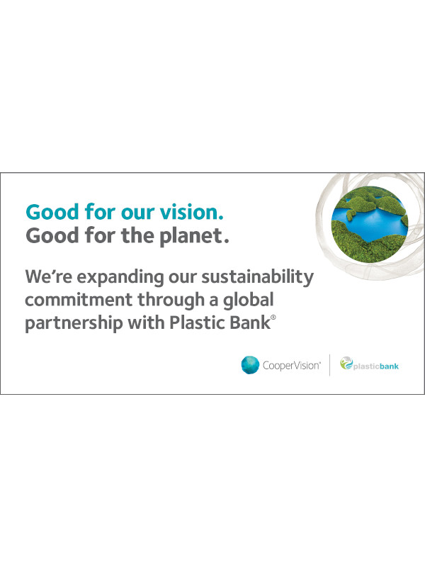 CooperVision: Globale Partnerschaft mit Plastic Bank