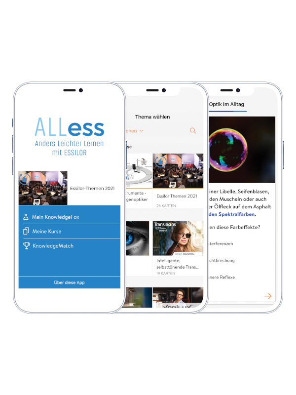 Essilor: Neue Lern-App vorgestellt