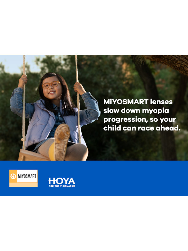 Hoya Vision Care: Neue MiYoSmart Kampagne