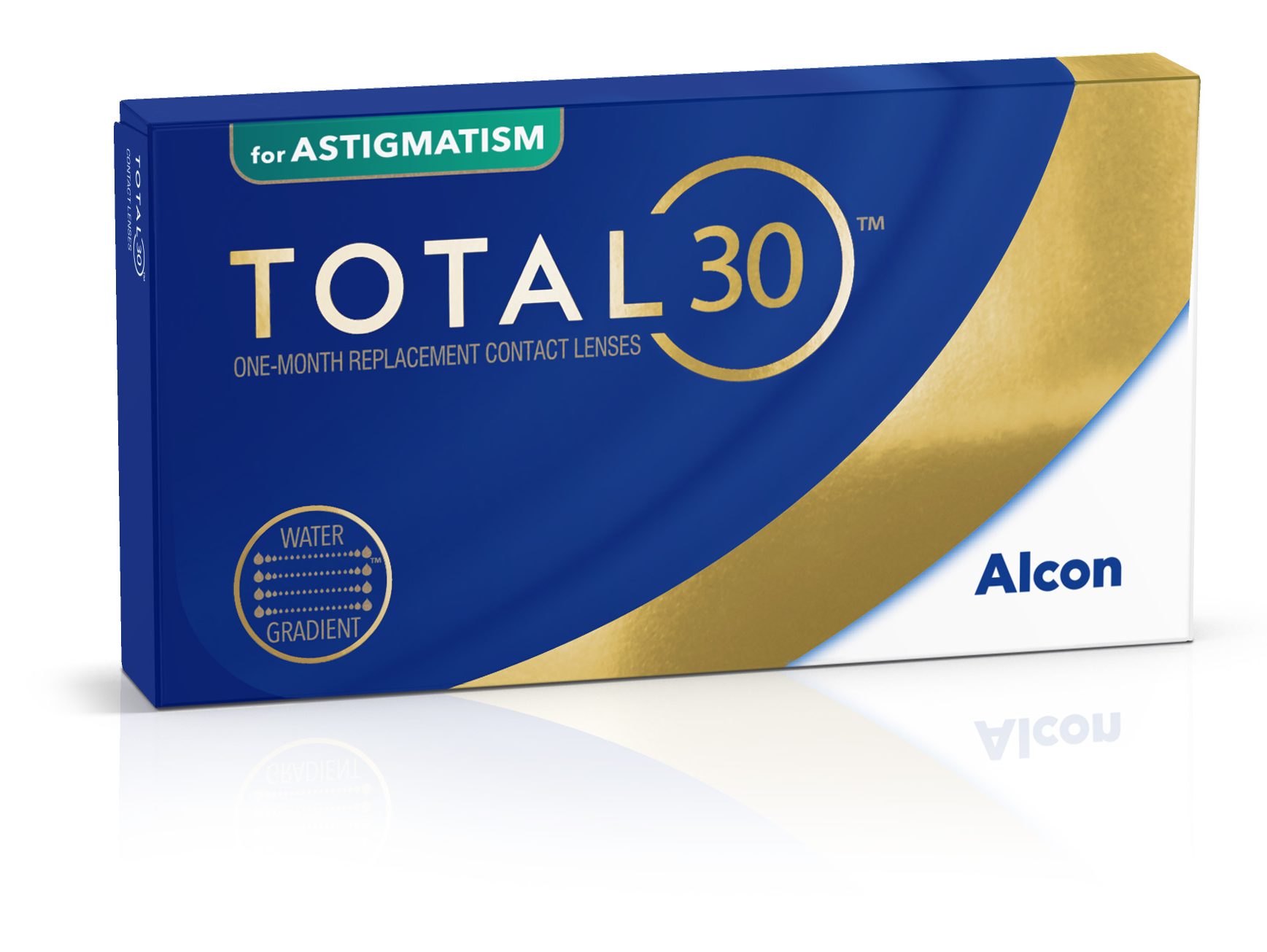 Torische Monatskontaktlinse Total30 for Astigmatism von Alcon