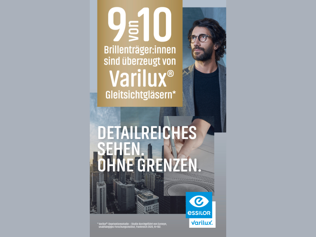 Essilor Varilux Excellence Kampagne