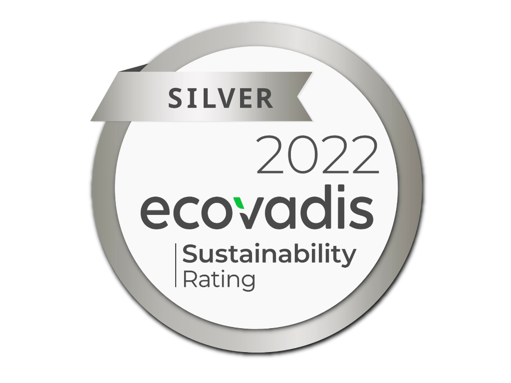 EcoVadis-Siegel in Silber