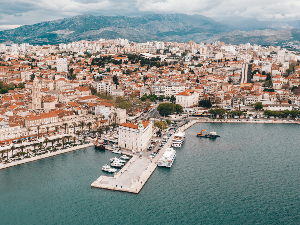 Kroatische Stadt Split
