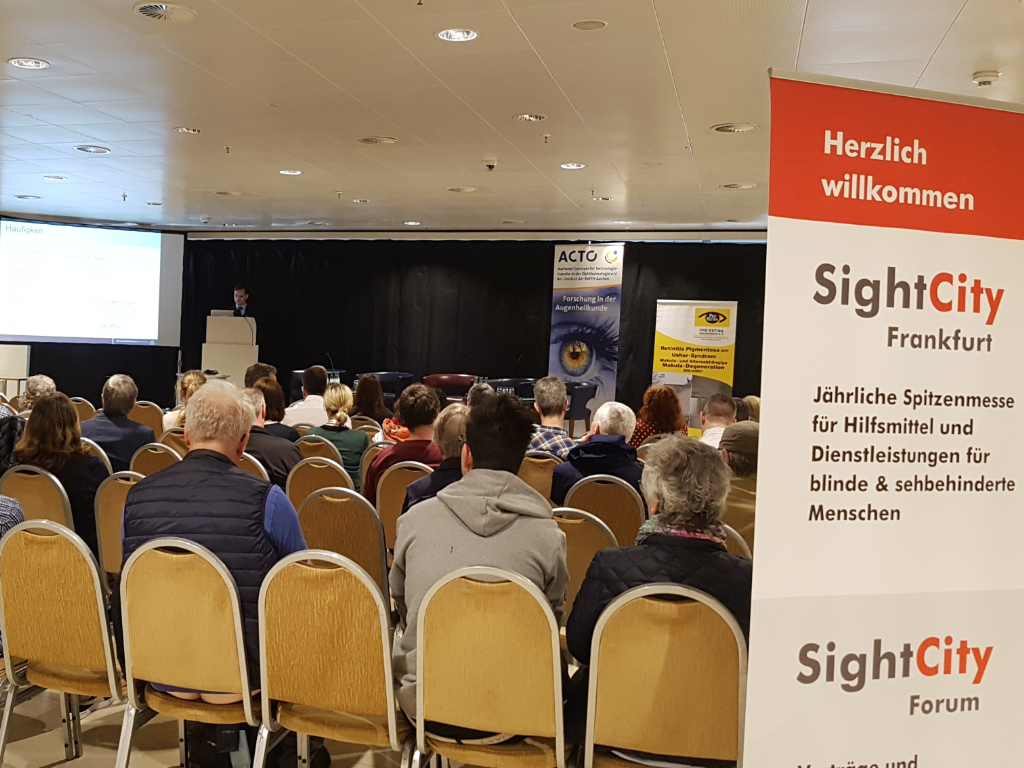 SightCity Low Vision-Messe in Frankfurt