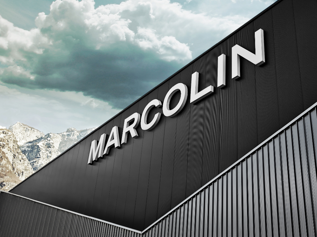 Marcolin-Firmenzentrale in Longarone, Italien
