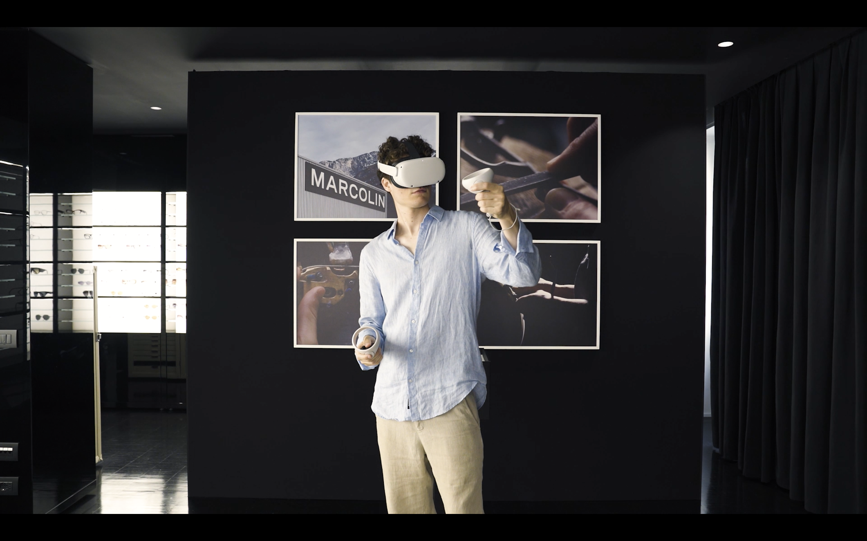 Augmented Reality-Erlebnis mit VR-Brille