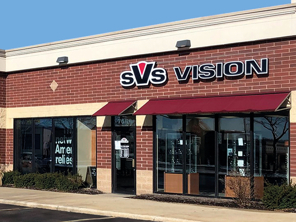 Filiale des US-Augenoptikers SVS Vision, der jetzt zu Fielmann gehört