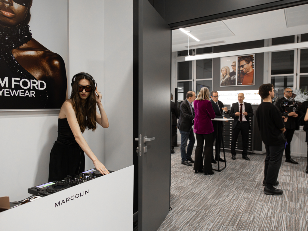 Impressionen von der Marcolin-Showroom-Eröffnungsfeier in Paris