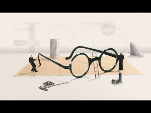 Ausschnitt aus der Lozza-Animationsserie „A story with a vision“ von De Rigo