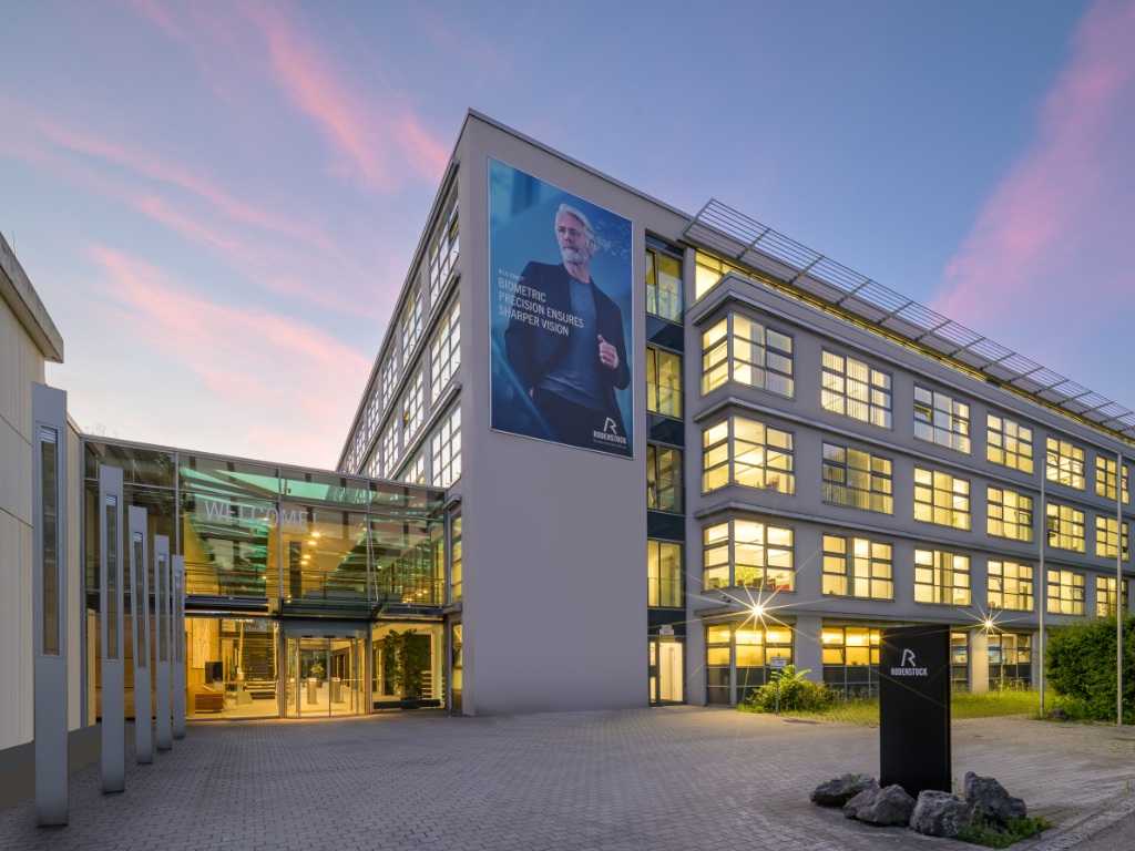 Rodenstock Firmengebäude in München