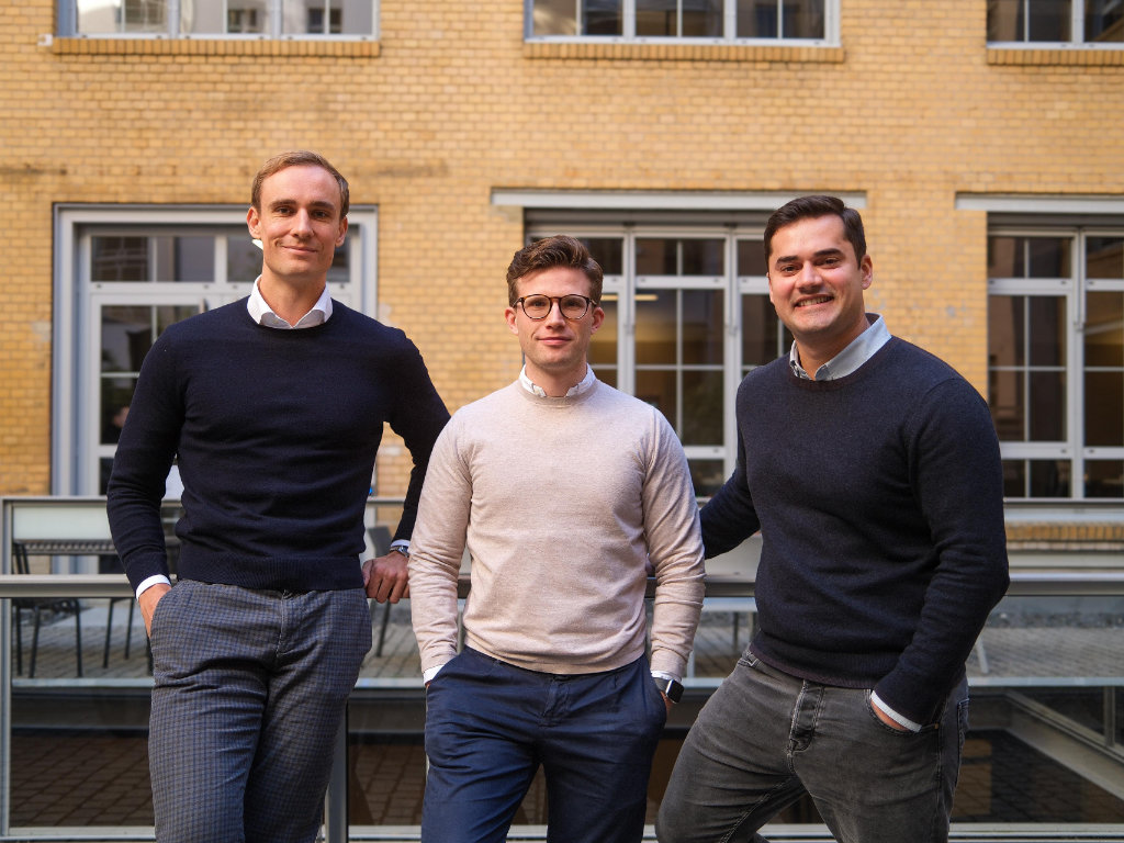 Das Gründerteam von Mirantus von links: Philipp Deutschen, Dr. med. Claus Gruber, Dominik Pederzani