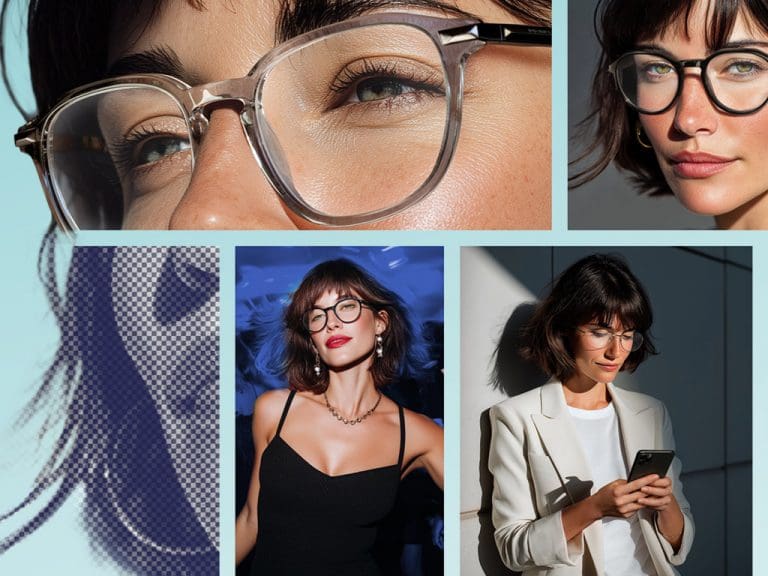 Kampagnenvisual zur Mehrbrillen-Kampagne von MPO Brillenglas