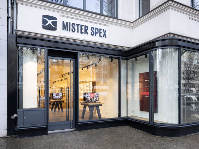 Mister Spex-Filiale am Kurfürstendamm in Berlin, Außenansicht