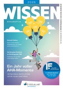 Cover zum Seminarkalender 2026 der Oculus Akademie
