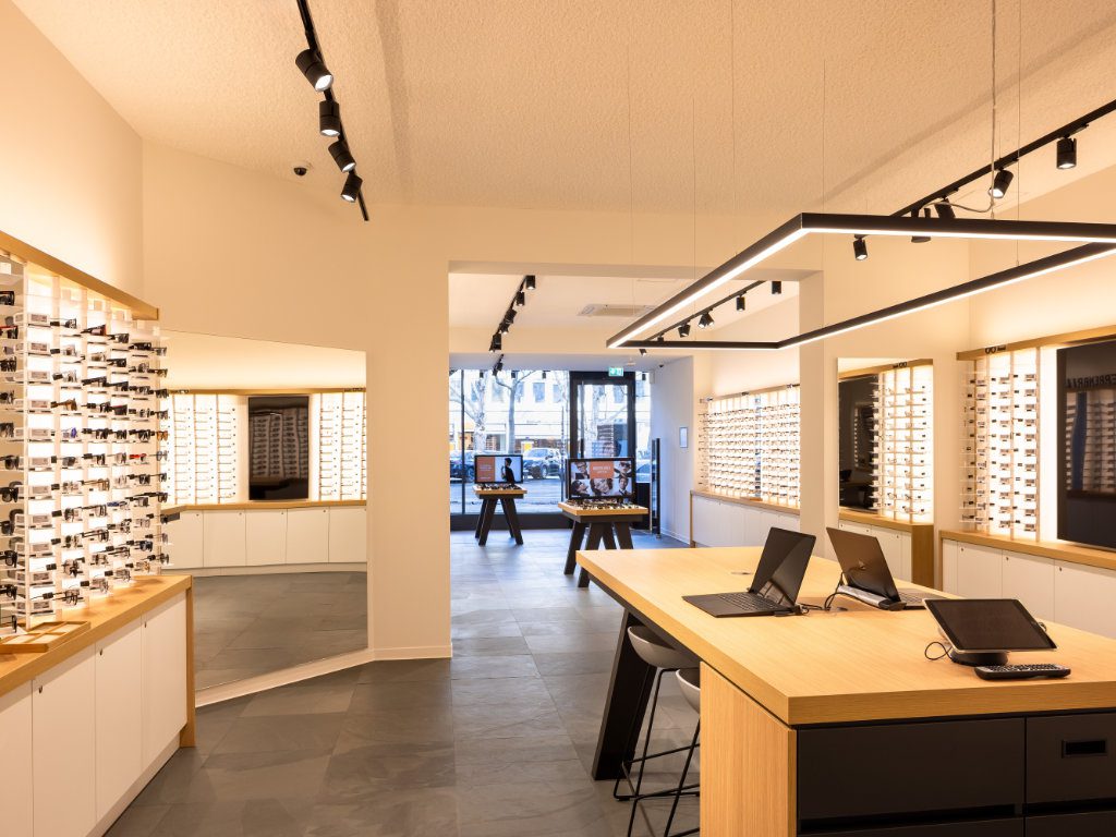 Innenansicht Mister Spex-Filiale