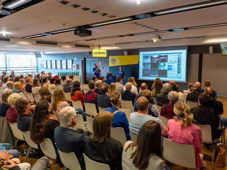 Vortrag im Dortmunder VIP-Bereich auf den Oculus Expo Days 2025