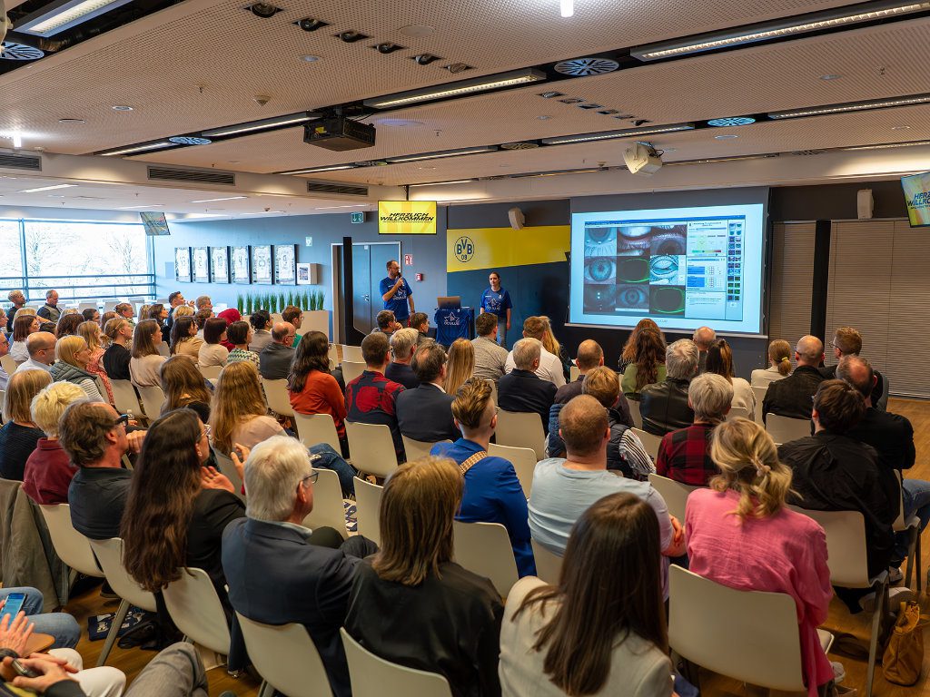Vortrag im Dortmunder VIP-Bereich auf den Oculus Expo Days 2025