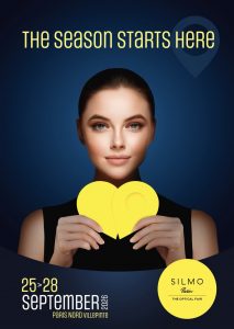 Kampagnen-Visual Silmo Paris 2026 mit dem Schriftzug „The season starts here“