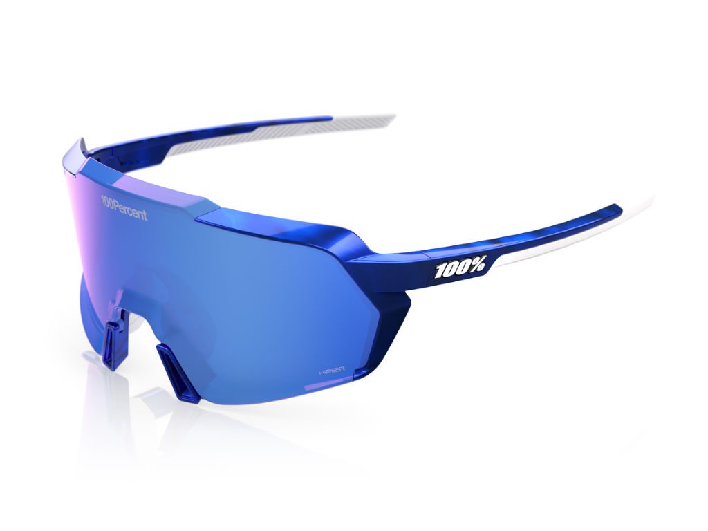 Blaue Sportbrille vom Anbieter 100%