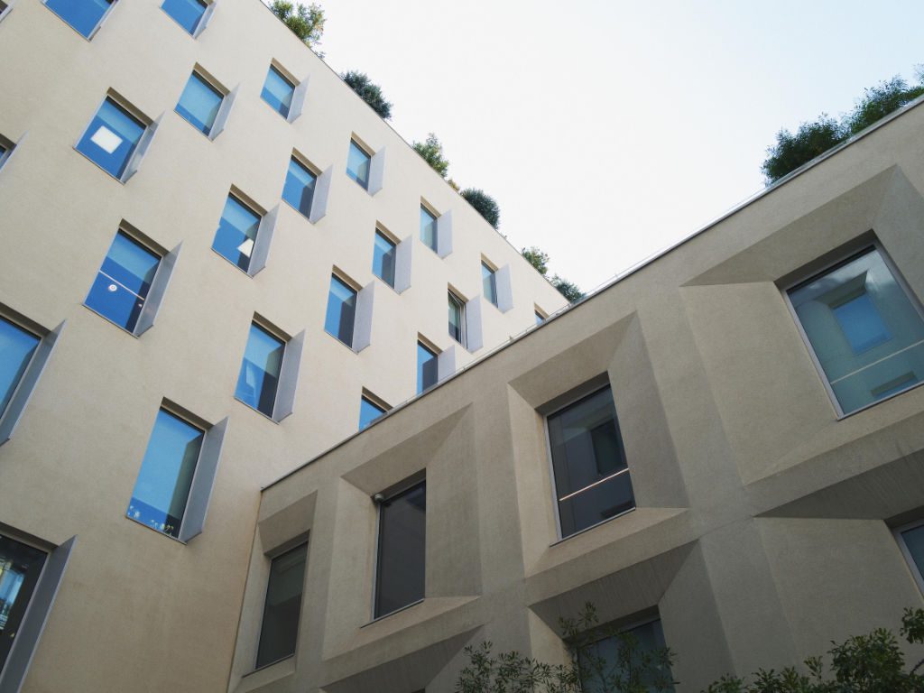 Firmengebäude von EssilorLuxottica