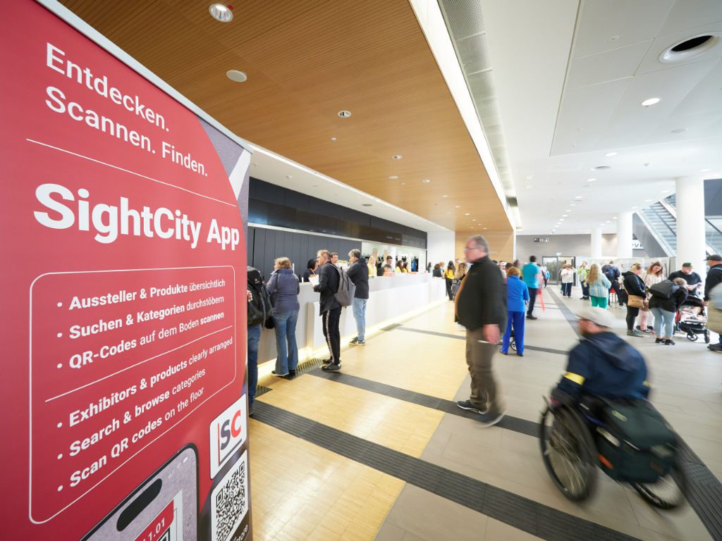 Impressionen der SightCity Hilfsmittel-Messe