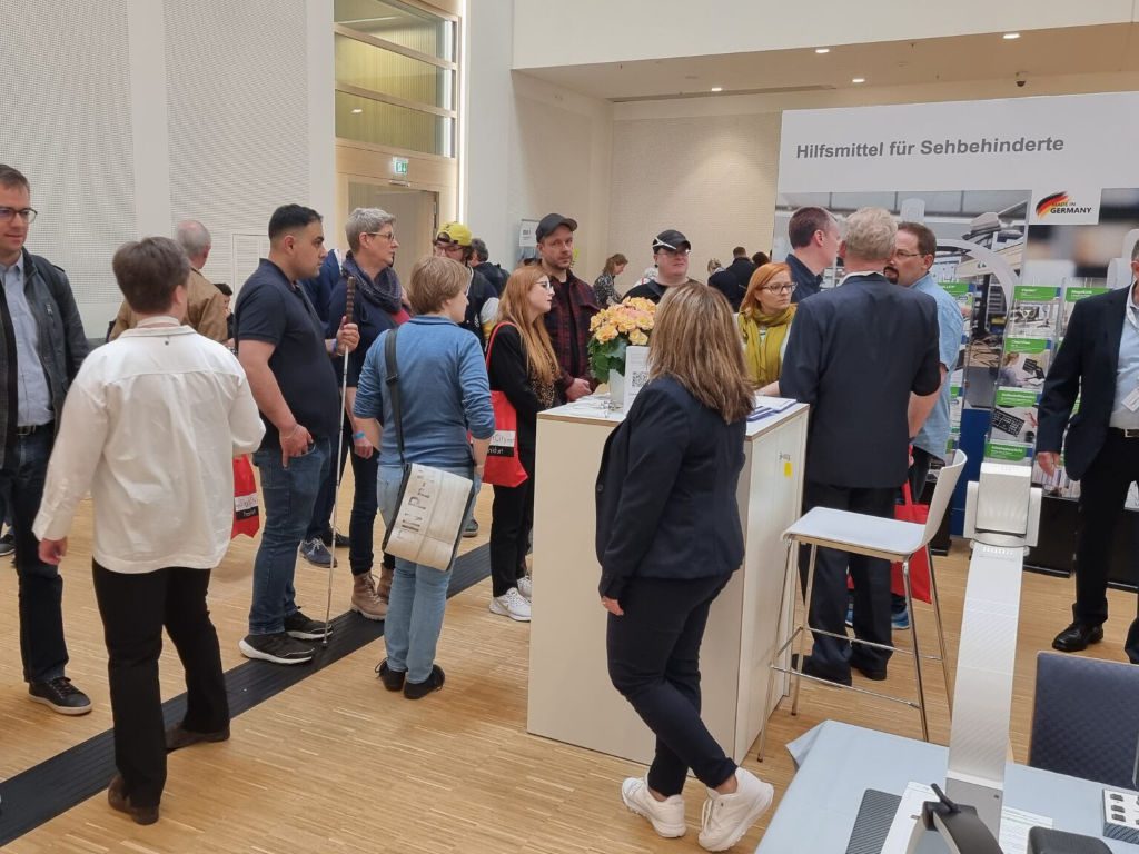 Impressionen der SightCity Hilfsmittel-Messe