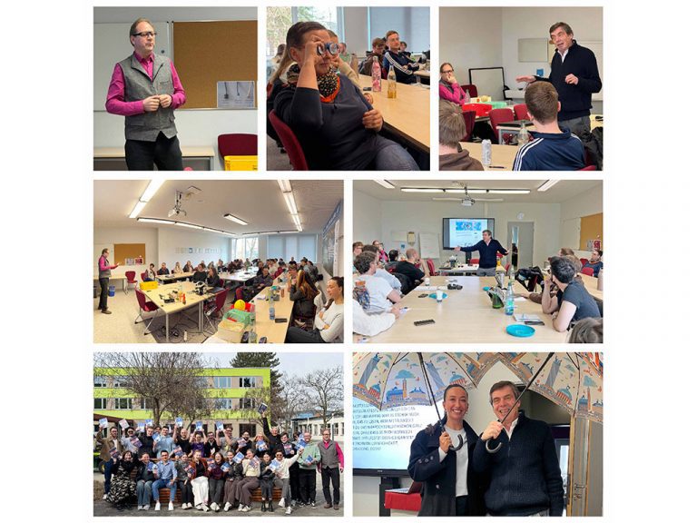 Bildercollage zum Besuch der WVAO an Fachschule Hermann Pistor in Jena am 24. März 2026