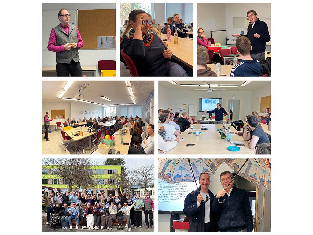 Bildercollage zum Besuch der WVAO an Fachschule Hermann Pistor in Jena am 24. März 2026