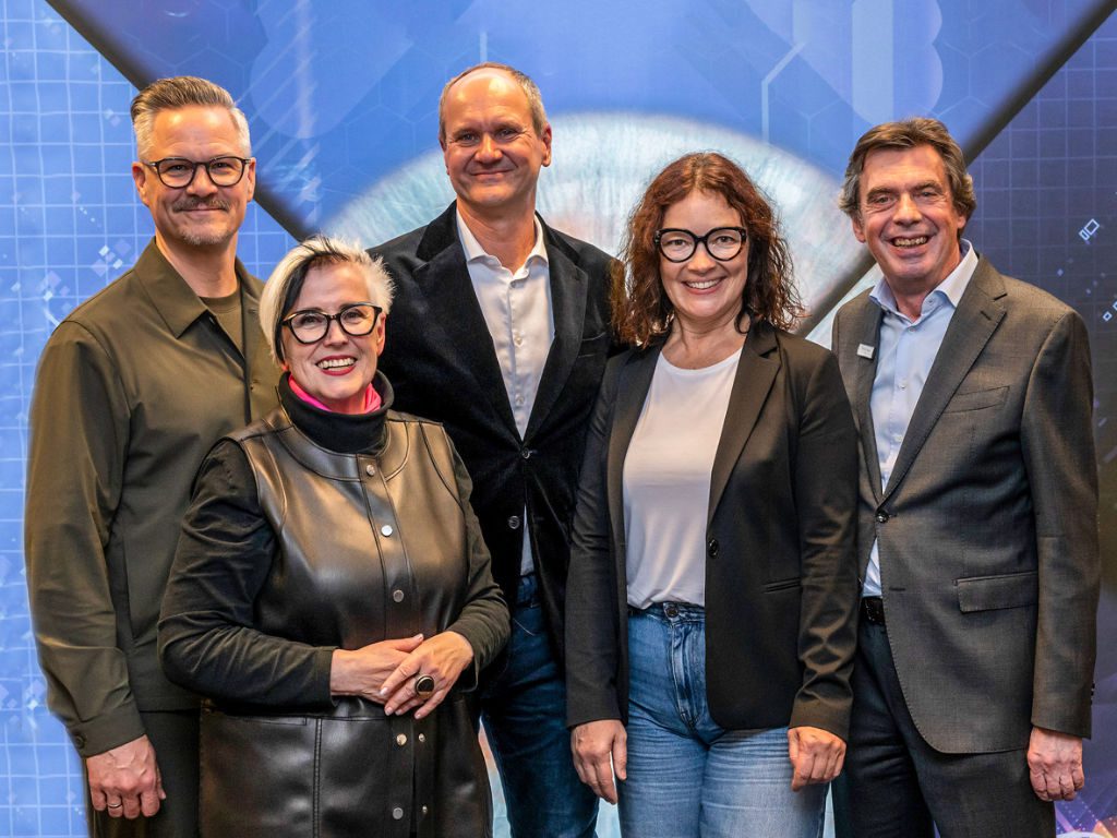 Vorstand und Geschäftsführung der WVAO 2026: von links: Vera Pfeifer, Sabine Schlicht, Frank Wersich, Thorsten Boss und Hartmut Glaser