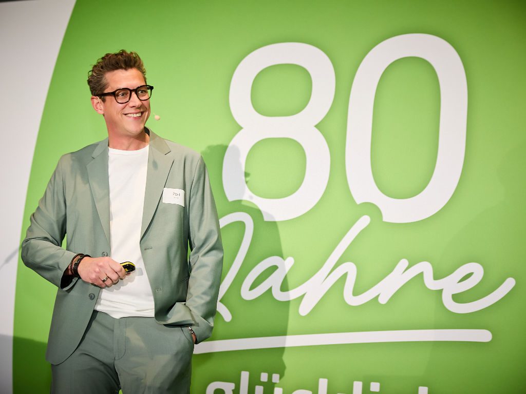 Paul Rottler blickt auf 80 Jahre Firmengeschichte zurück beim Vision Day 2026 in Dortmund