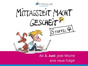 Visual zur vierten Staffel Mittagszeit macht gescheit von Oculus