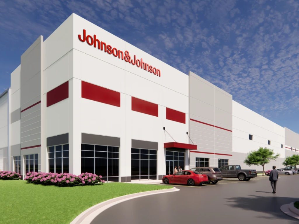 Entwurf Johnson & Johnson-Standorts in Jacksonville, Florida, der 2028 fertig sein soll