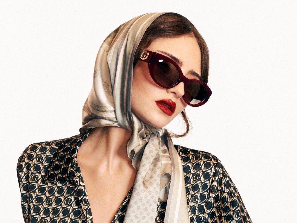 Leni Klum trägt Guess-Sonnenbrille für Marcolin-Kampagne