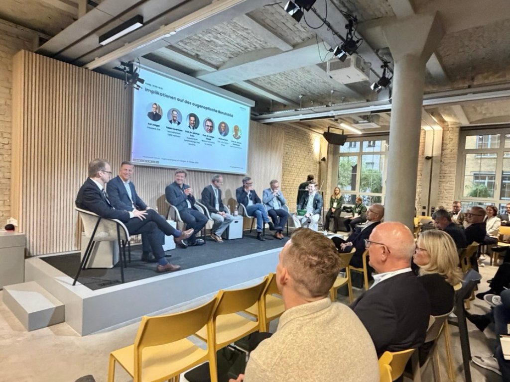 Podiumsdiskussion beim Augenvorsorge-Hauptstadtforum in Berlin von Mirantus Health