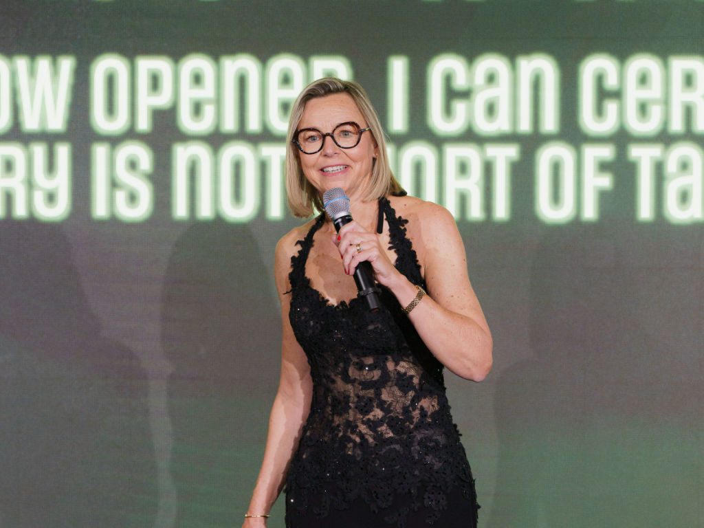 Silmo-Präsidentin Amélie Morel bei der Silmo d'Or-Gala