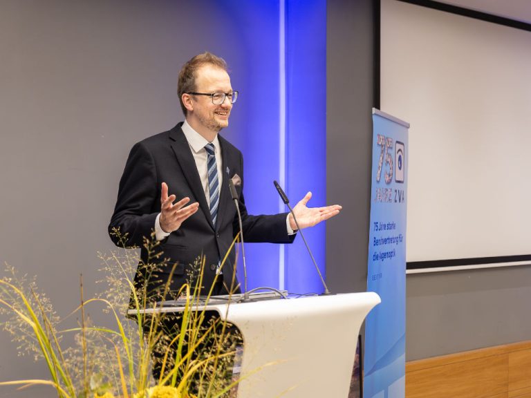ZVA-Präsident Kai Jaeger auf der 75 Jahre ZVA-Feier