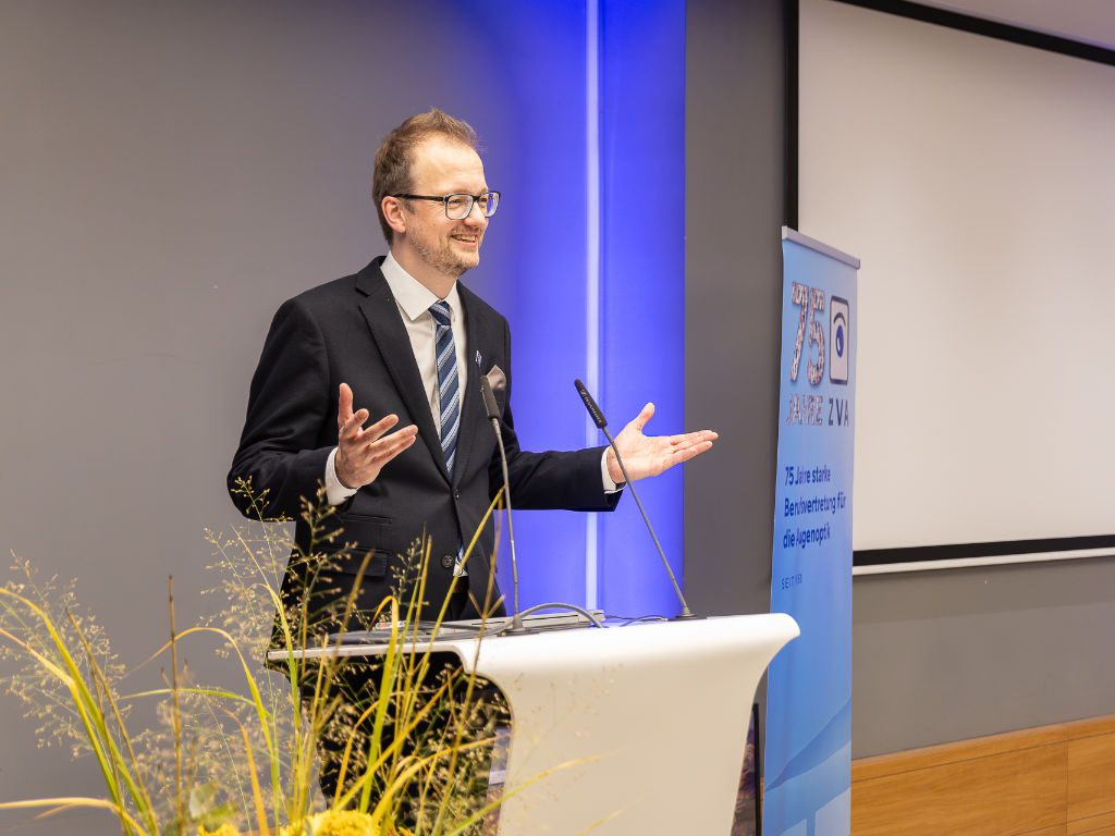 ZVA-Präsident Kai Jaeger auf der 75 Jahre ZVA-Feier